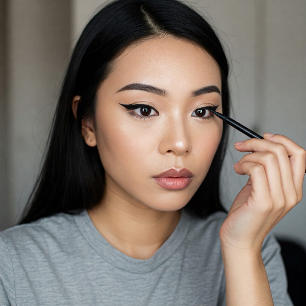 Master the Winged Eyeliner Game with This Step-by-Step Guide
