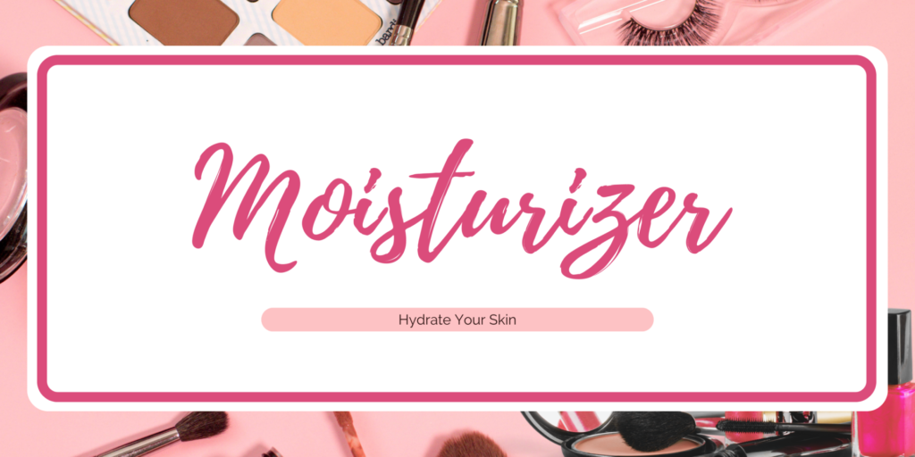 Moisturizer Banner