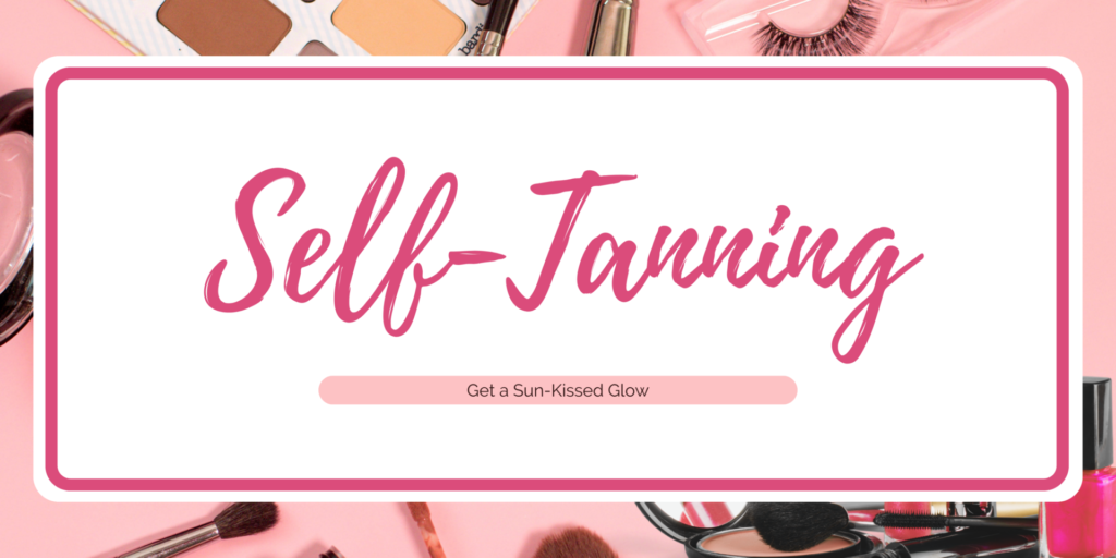 Self-Tanning Banner