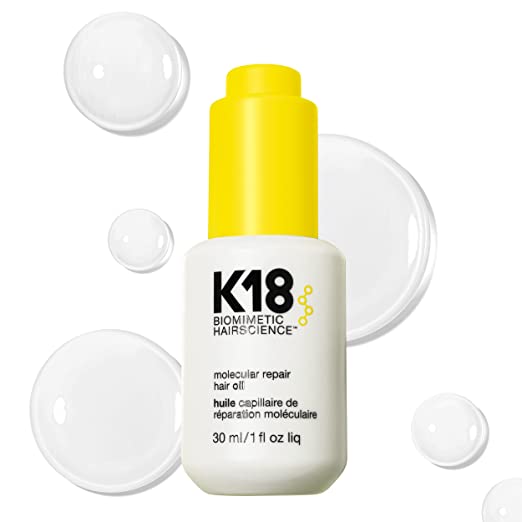 Revitalize Hair with K18 Molecular Repair Oil for Stunning Results!